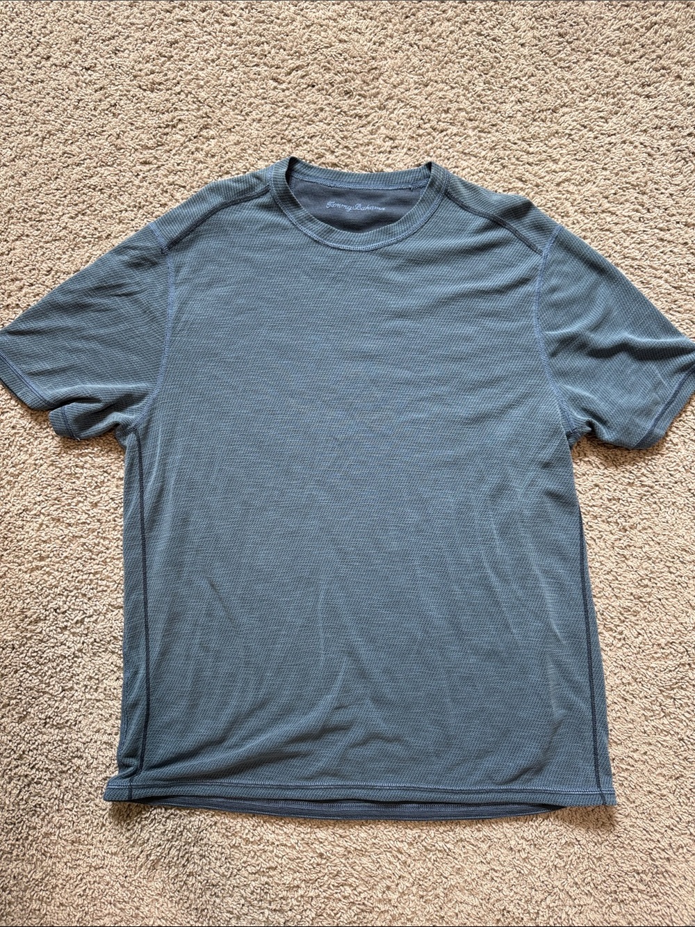 Tommy Bahama Men's Slate Blue Short-Sleeve Crew Tee